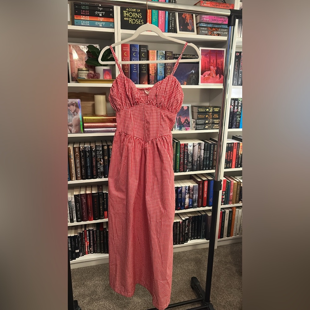Red Gingham Sundress